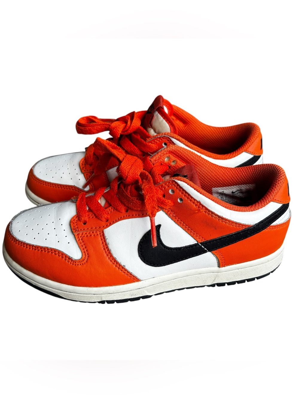Nike Dunk Low Kids Shoes Orange “Halloween” 2022 Size 2.5 Youth NO BOX